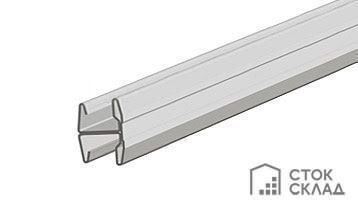 картинка Профиль Н-образный  Командор Стандарт 1800х10 мм Махагон - СтокСклад