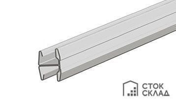 картинка Профиль Н-образный  Командор Стандарт 1800х10 мм Орех - СтокСклад