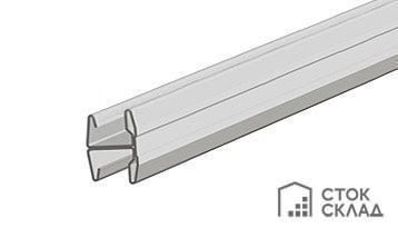 картинка Профиль Н-образный  Командор Стандарт 1800х10 мм Вишня - СтокСклад