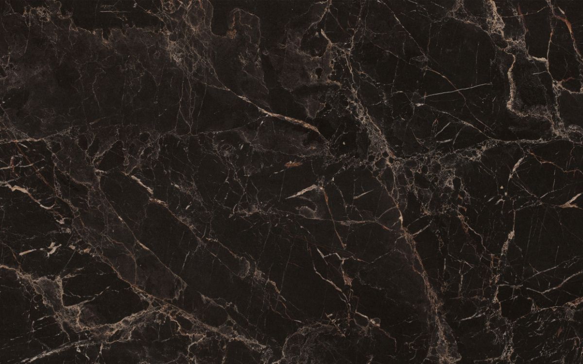 картинка СТОЛЕШНИЦА 020  ГЛЯНЕЦ МРАМОР МАРКВИНА ЧЕРНЫЙ 38мм без постформинга - СтокСклад