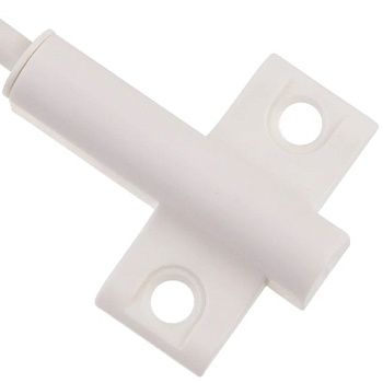 Амортизатор с планкой белый