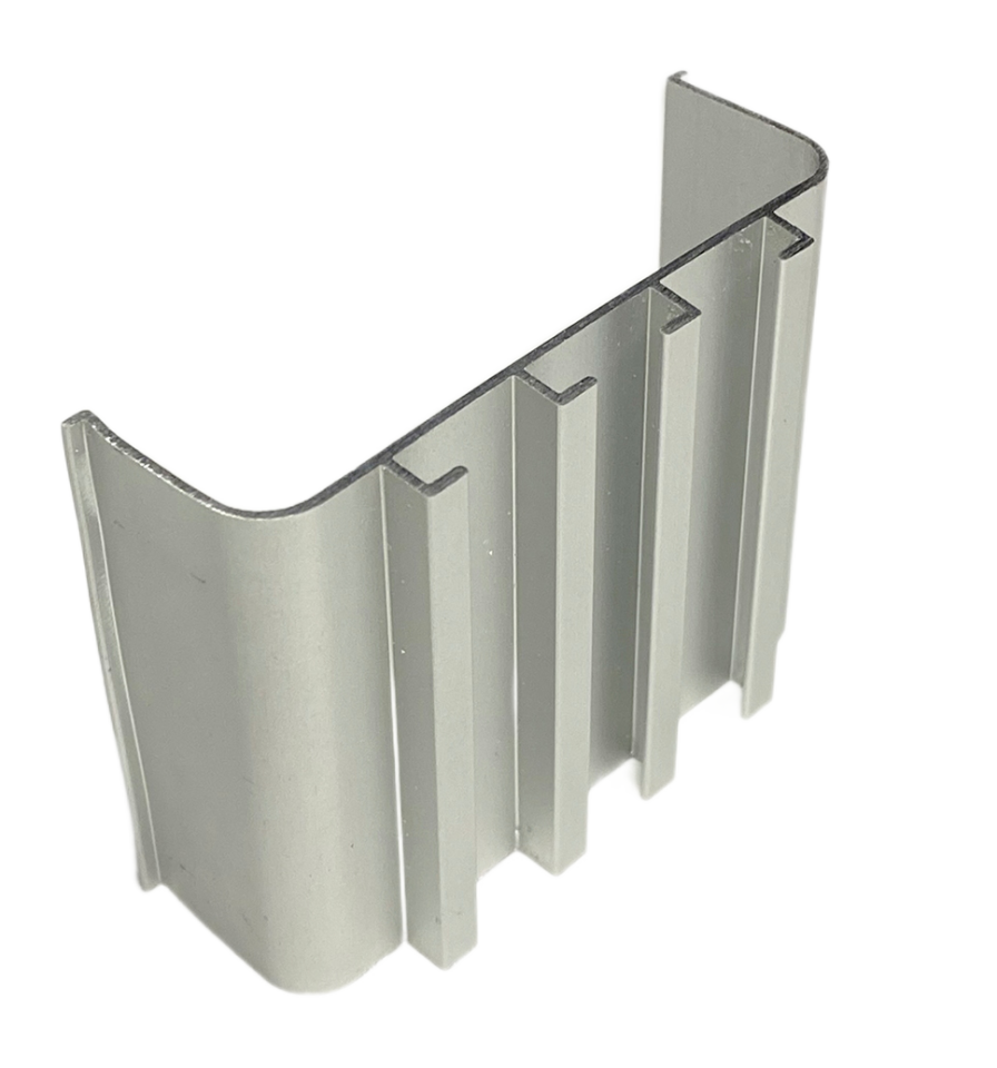 картинка G-line профиль горизонтальный С, цвет - серебро, 1035 мм - СтокСклад