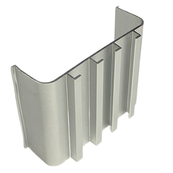 G-line профиль горизонтальный С, цвет - серебро,