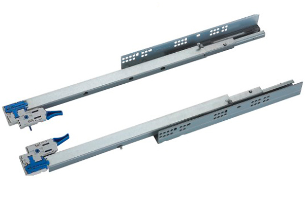 картинка Направляющие скрытого монтажа полного выдвижения Unihopper 3DL-300 с амортизаторами - СтокСклад