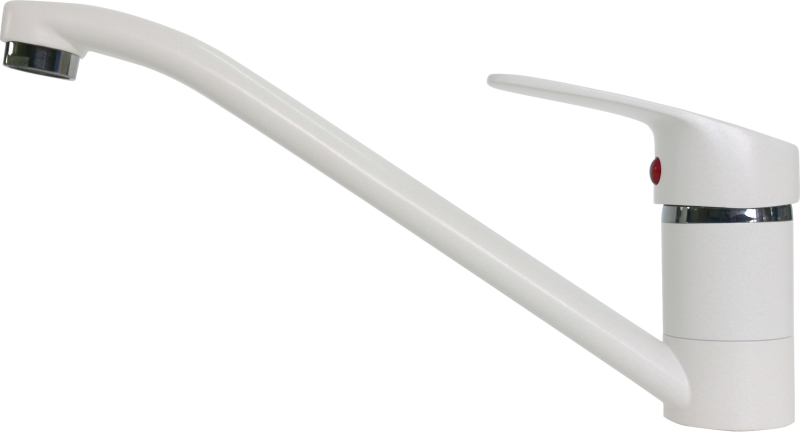 картинка GERDAMIX СМЕСИТЕЛЬ VERDE D201 (БЕЛЫЙ) - СтокСклад