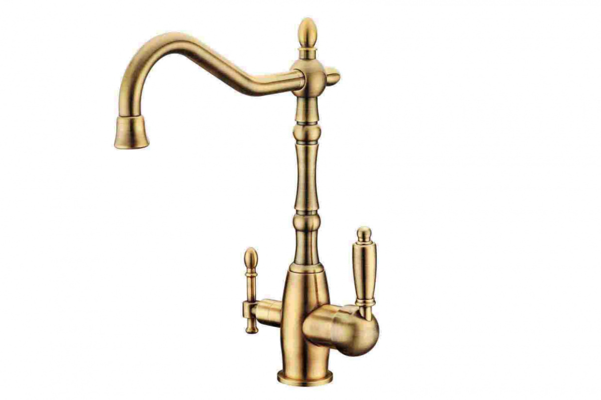 картинка ZorG СМЕСИТЕЛЬ ( ZR 312 YF-33 BR) (CLEAN WATER) - СтокСклад