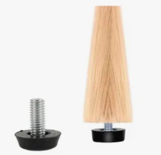 картинка Опора Н100 дуб/AL - СтокСклад