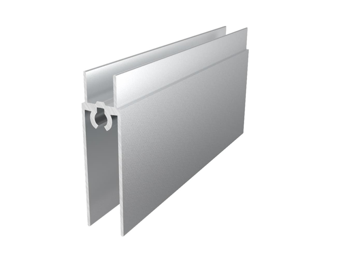 картинка PREMIAL горизонтальный профиль нижний ЗОЛОТО БРАШ, 670 мм - СтокСклад