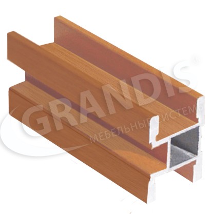 картинка Grandis Вертикаль (Н-Обр) МИЛАНСКИЙ ОРЕХ (5,4м) ПВХ - СтокСклад