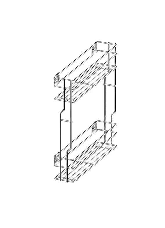 картинка REJS Корзина для карго мини бокового Вариант Мульти 15 металл оцинкованная (REJS) без направляющих - СтокСклад